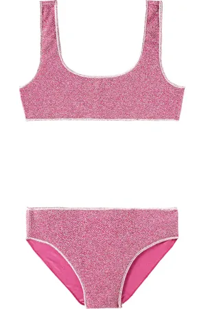 Oseree OsÃ©ree Kids LumiÃ¨re lamÃ© bikini