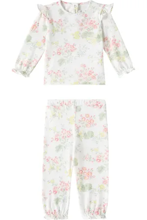 Tartine Et Chocolat Baby floral cotton pajamas