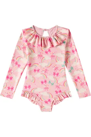 Konges Sløjd Konges SlÃ¸jd Manuca printed ruffled swimsuit