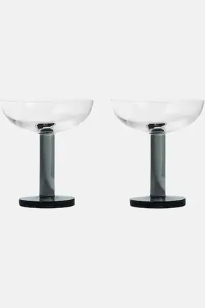 Tom Dixon Puck set of 2 coupe glasses