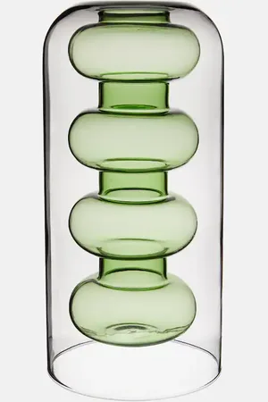 Tom Dixon Bump Tall glass vase