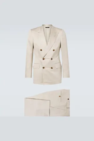 Tom Ford Silk and linen twill suit