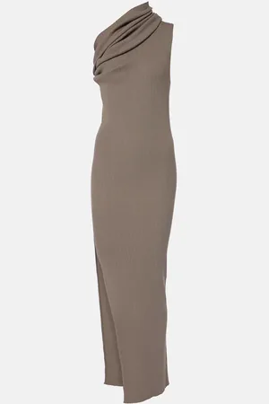 Rick Owens One-shoulder maxi dress