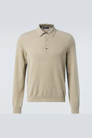 Loro Piana Arona cashmere polo sweater