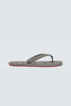 Christian Louboutin Super Loubi Flip spiked thong slides