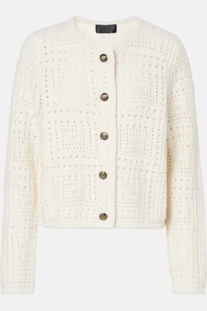 NILI LOTAN Harry open-knit cashmere cardigan