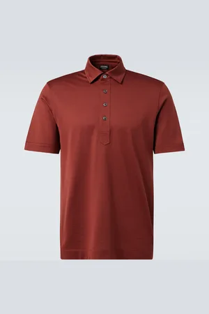 Ermenegildo Zegna Silk and cotton polo shirt