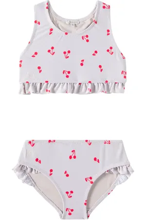 Liewood Bellamy ruffled printed bikini