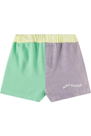 Bobo Choses Baby colorblock cotton shorts