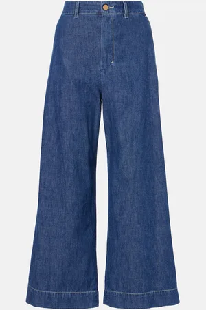 Max Mara Paul high-rise wide-leg jeans