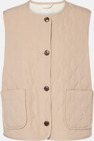 Varley Karla quilted twill vest