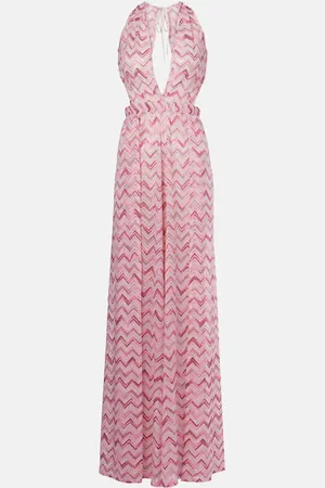 Missoni Zigzag halterneck jumpsuit