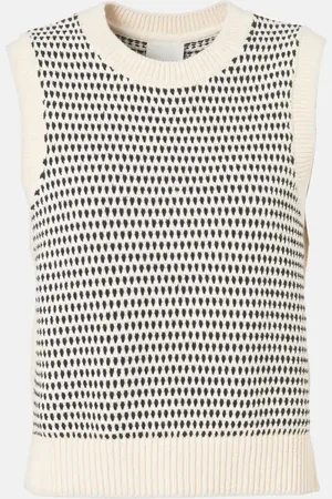 Varley Knowles cotton sweater vest