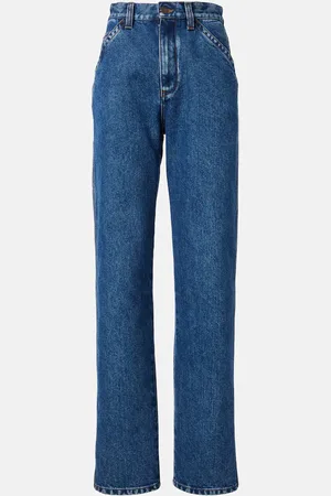 Loro Piana Etienne high-rise straight jeans