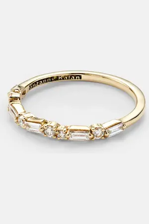 Suzanne Kalan 18kt yellow ring with diamonds