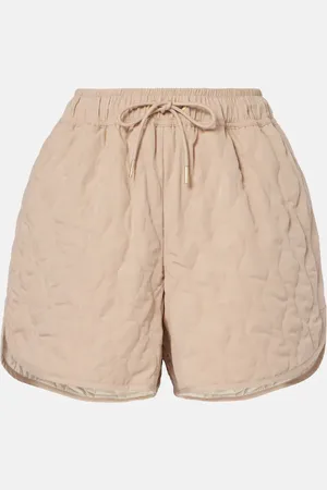 Varley Catrine quilted twill shorts