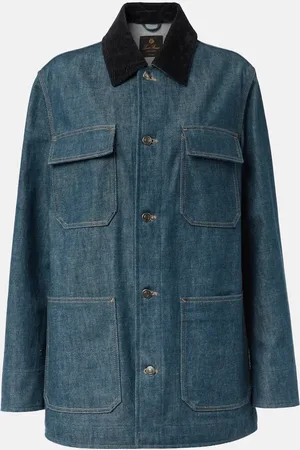 Loro Piana Dean denim field jacket