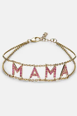 Roxanne First Mama 14kt bracelet with sapphires