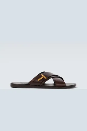 Tom Ford Preston leather sandals