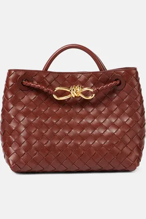 Bottega Veneta Andiamo Intrecciato Small leather tote bag