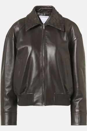 Bottega Veneta Intrecciato leather blouson