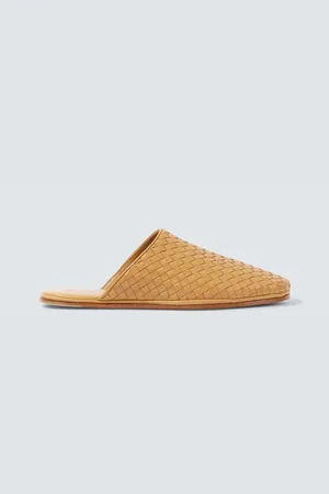 Bottega Veneta Sunday Intrecciato leather mules