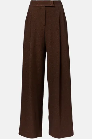Max Mara Aereo cotton-blend wide-leg pants