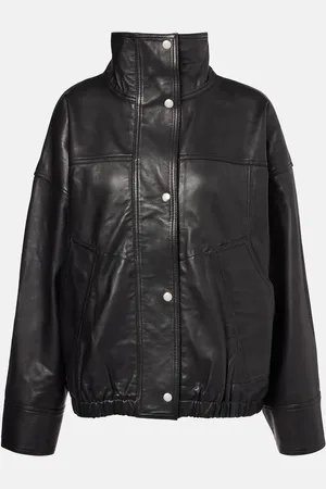 Rohe RÃ³he Leather bomber jacket