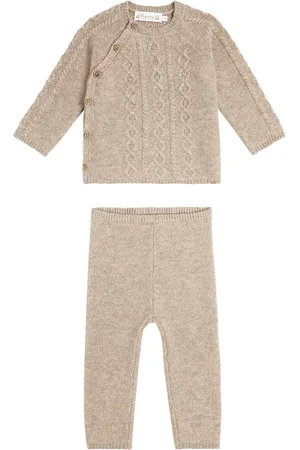 BONPOINT Baby Bergamote sweater and pants set
