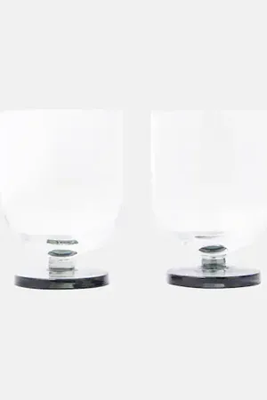Tom Dixon Puck set of 2 glass tumblers