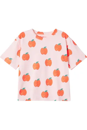 Tiny Cottons Apples printed cotton T-shirt