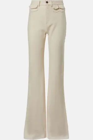 Chloé ChloÃ© High-rise flared jeans