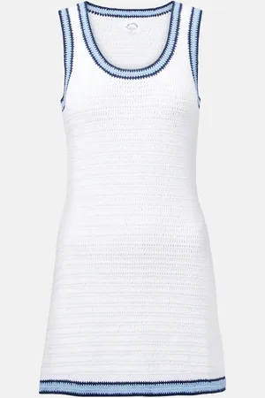 The Upside Elsa crochet cotton minidress