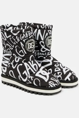 Dolce & Gabbana Logo padded boots