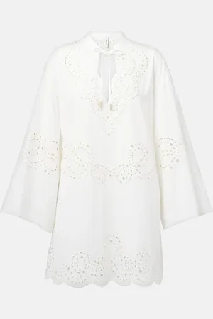 Simkhai Sarina broderie anglaise minidress