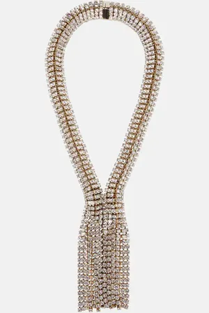 Paco rabanne Crystal-embellished necklace