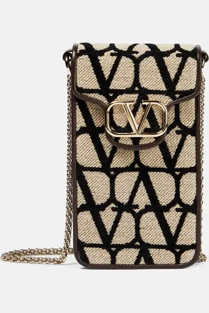 VALENTINO GARAVANI LocÃ² Toile Iconographe phone pouch