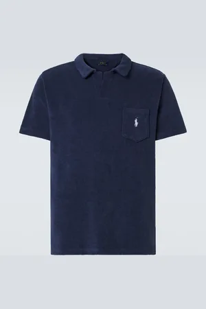 Ralph Lauren Cotton-blend terry polo shirt