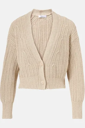 Max Mara Stelvio linen and cotton cardigan