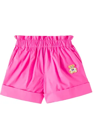 Moschino Teddy Bear cotton poplin shorts