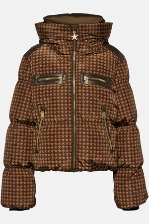 Goldbergh Track printed down ski jacket