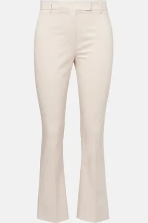 Max Mara Felice cotton-blend wide-leg pants