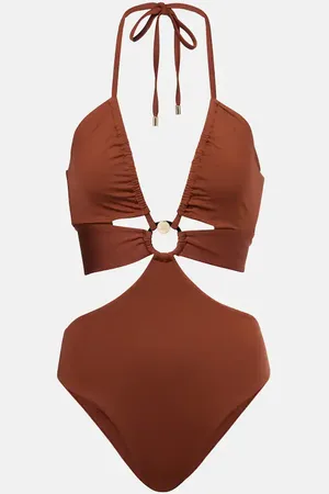 Max Mara Cleopatra cutout swimsuit