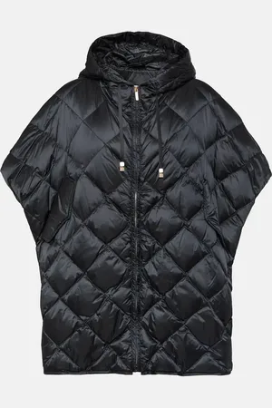 Max Mara The Cube Treman quilted puffer cape