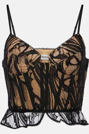 Simkhai Dalila lace bustier