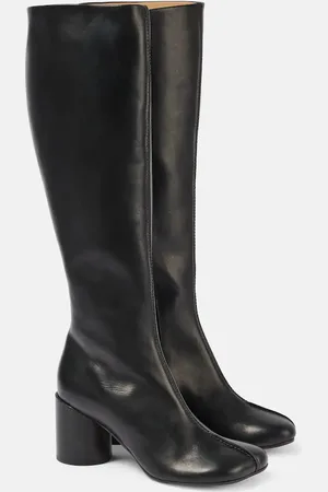Maison Margiela Leather knee-high boots