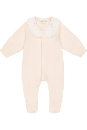 Tartine Et Chocolat Baby ribbed-knit cotton onesie