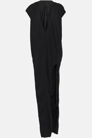 Rick Owens Cotton jersey maxi dress