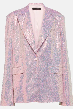 ROTATE Oversized sequined blazer