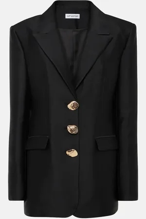 Self-Portrait Taffeta blazer
